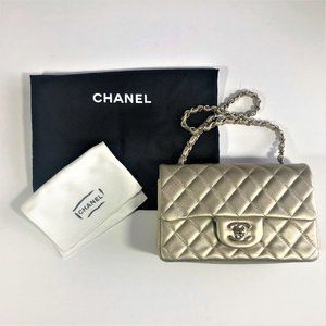 Chanel CC mini flap crossbody bag